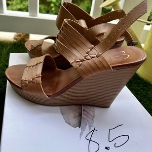 Tan wedges